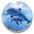 Dolphin With Baby Absorbent Stone Car Coaster Bulk