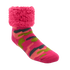 Bright Classic Slipper Socks | Camo Pink