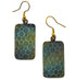 Embossed Patina Earring 278