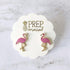 Flamingo Enamel Stud Earring