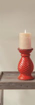 EARTH CANDLE HOLDER ROUGE-small