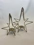 Metallic Star Candle Holder