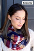 Plaid Infinity Scarf