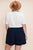 Fringed Gauze Shorts