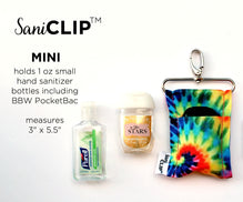 Sea Glass Marble SaniClip Hand Sanitizer Holder