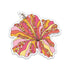 3" Hibiscus Sticker