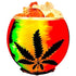 Rasta-Pot Leaf Salt Lamp Diffuser