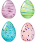 Colorful Glass Eggs