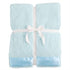 Blue Satin Trim Blanket