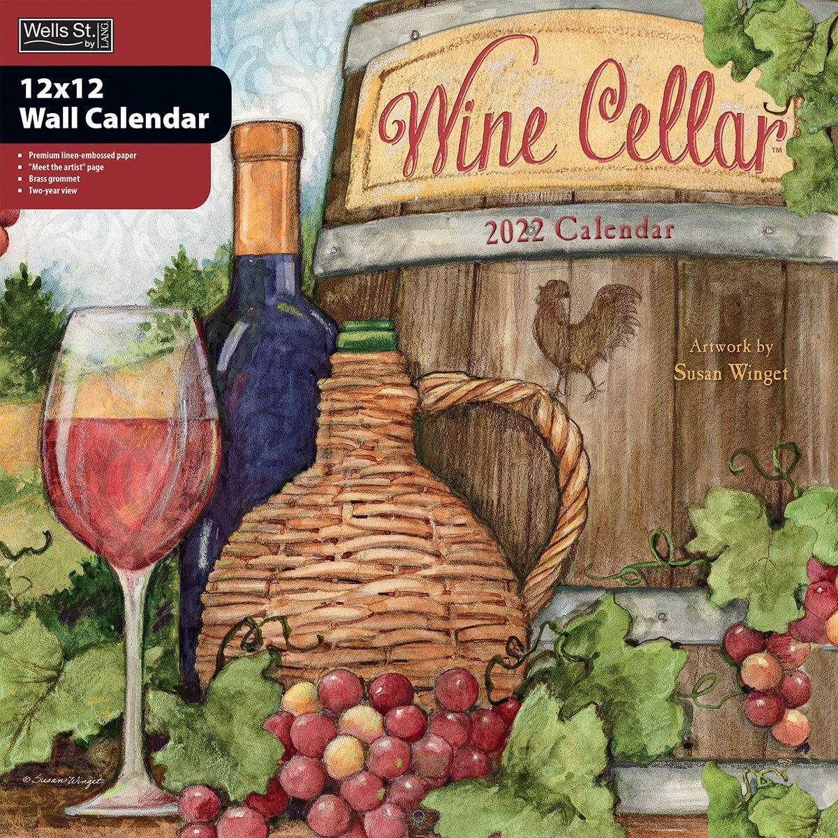 Wine Cellar 2022 Wall Calendar – Aimaleigh's Boutique