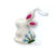 Embroidered Flowers Rabbit Ornament