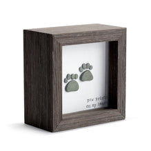 Paw Prints Shadow Box
