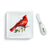 Spring Cardinal Plate with Spreader Set