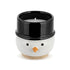 Small Ceramic Snowman Candle