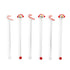 Hand Blown Glass Christmas Stir Sticks - 6 Assorted