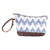 BLUE CROSSOVERS POUCH