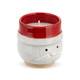 Small Ceramic Santa Candle