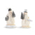 Winter Wishes Snowman Figures - Set of 2