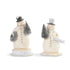 Winter Wishes Snowman Figures - Set of 2